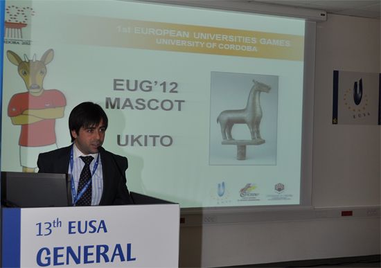 Presentation of the 1st European Universities Games 2012