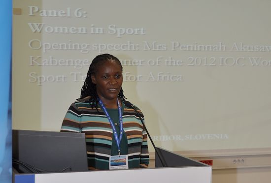 Women in Sport, opened by Mrs Penny Kabenge