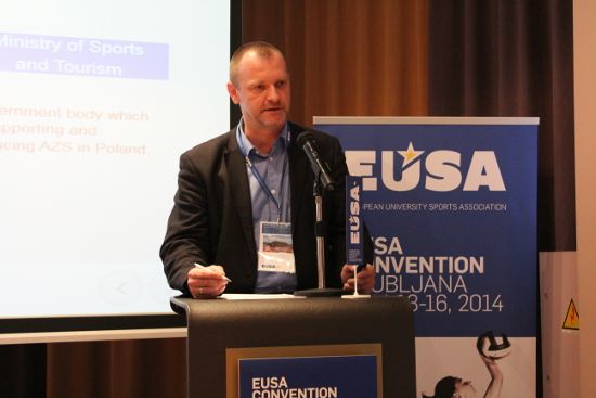 Mr Piotr Marszal, Vice-President EUSA Technical Commission