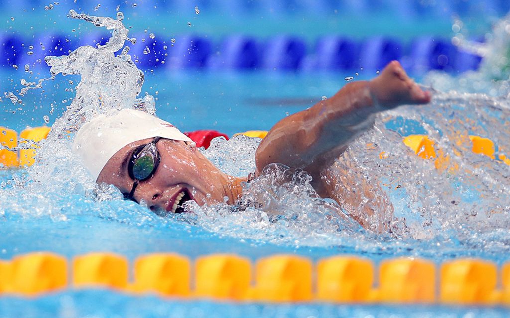 Swimming, one of the sports where students with disabilities can take part in the European Universities Games