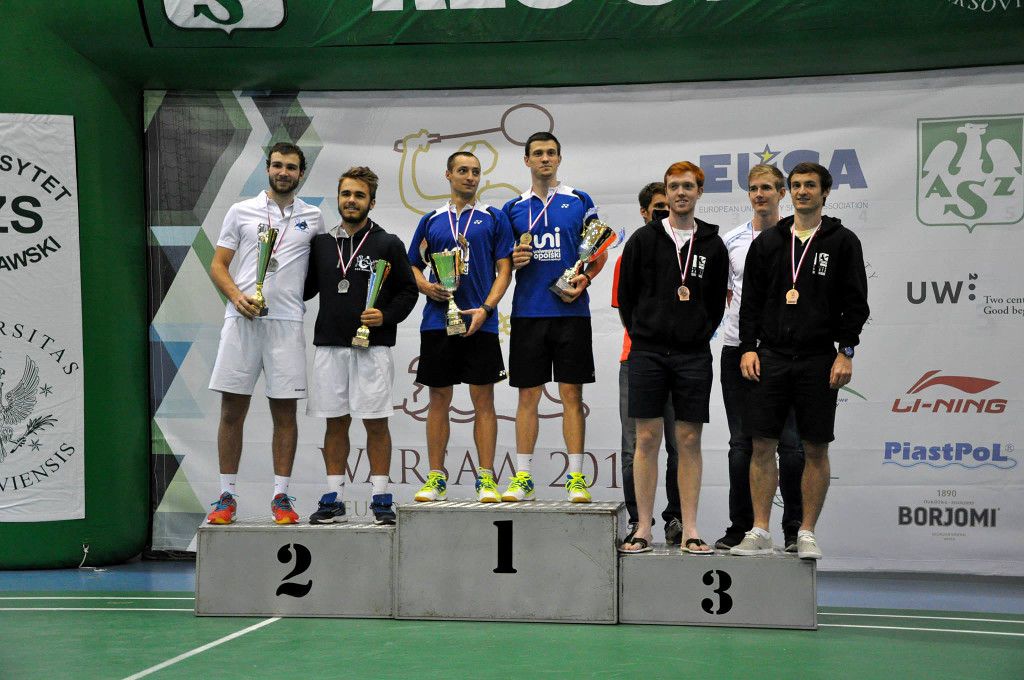 Male medallists