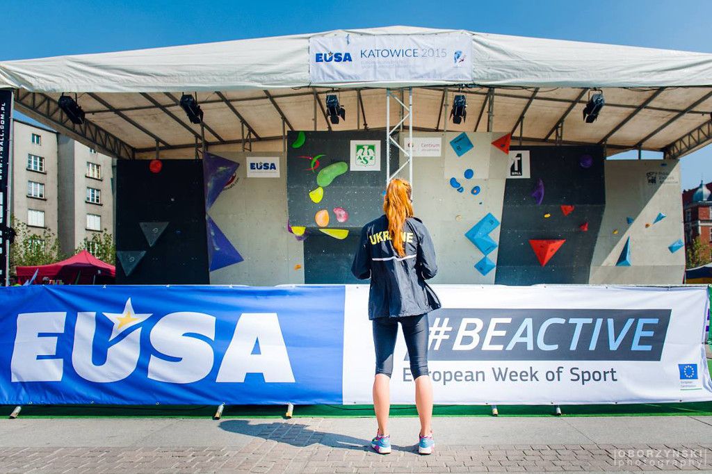 Promotion of the #BeActive campaign
