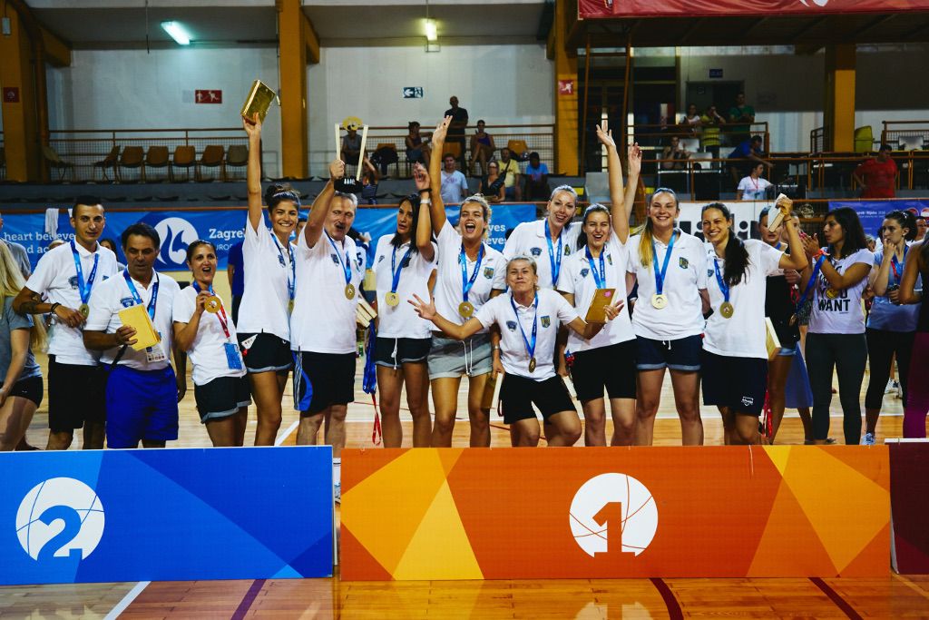 Medallists volleyball women