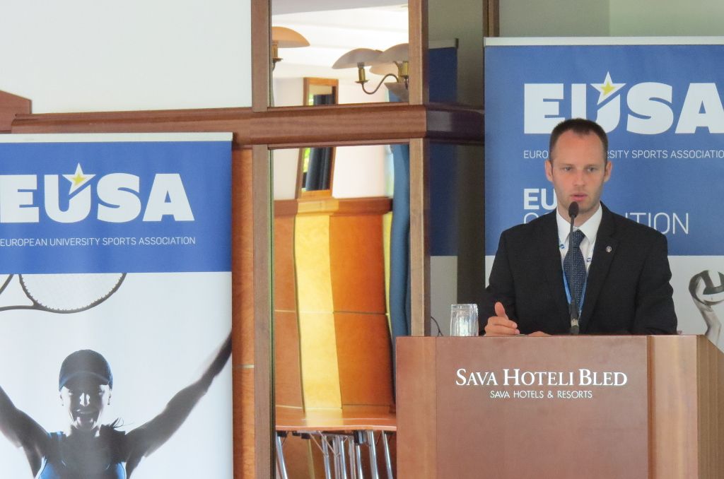 EUSA Projects and Communications Manager Mr Andrej Pisl