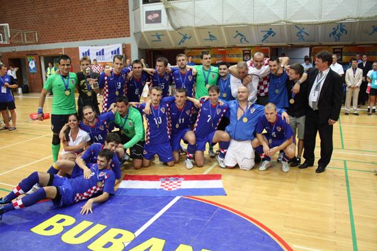 Champions - men: University of Zagreb