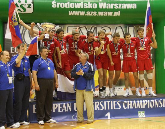 Winners - men: Mordovskiy State University