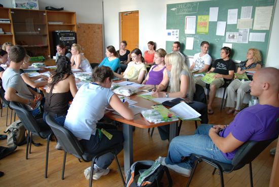 Volunteer meeting and training