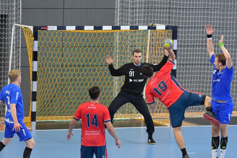 EUC Handball 2019 men's action