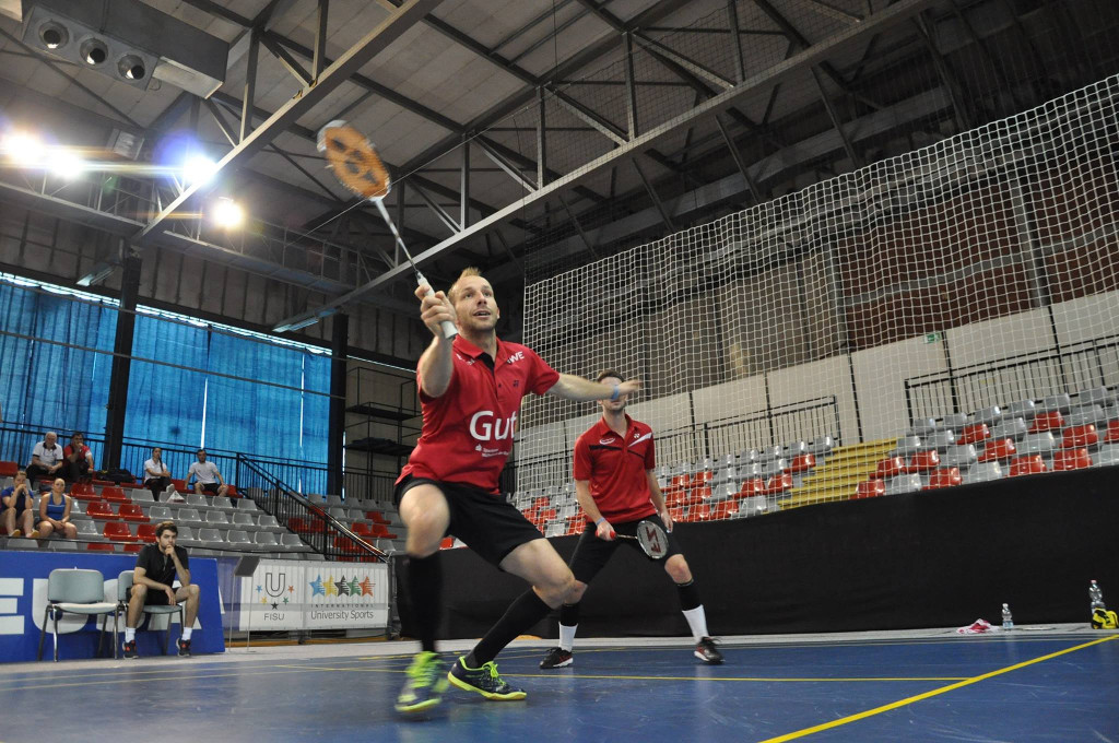 EUSA Badminton Alexander Roovers Doubles