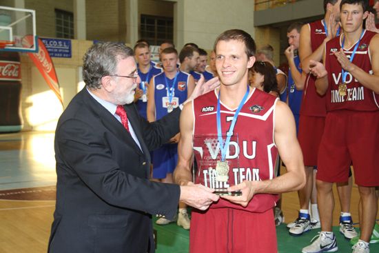 Men's winning team: Vytautas Magnus University (LTU)