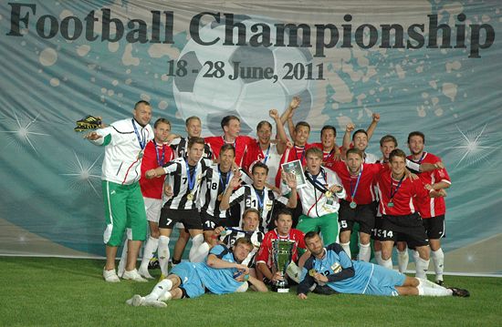Champions - men: University of Halle