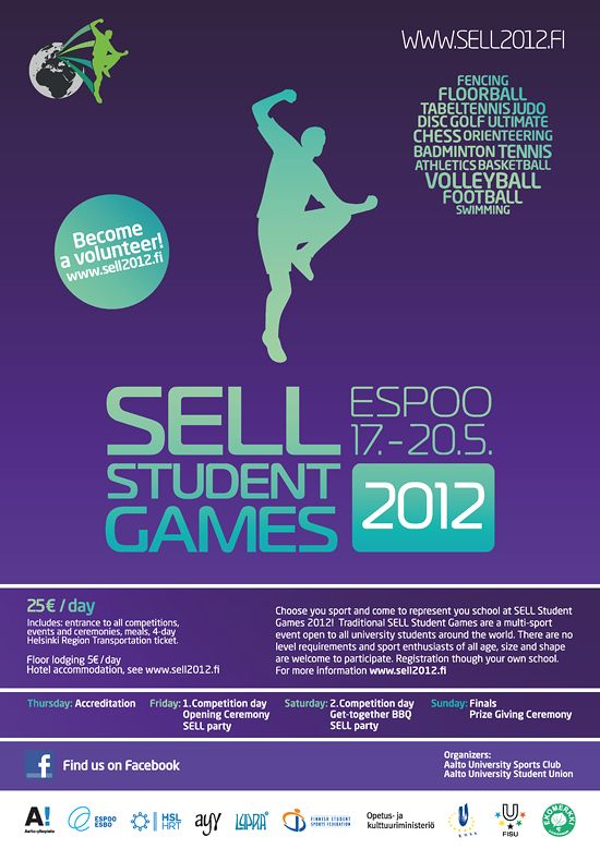 SELL Games 2012 poster