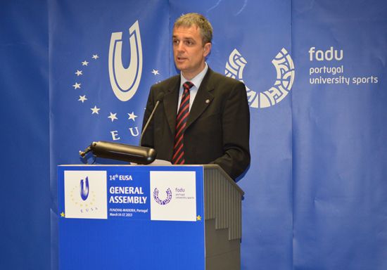 EUSA Secretary General Mr Pecovnik