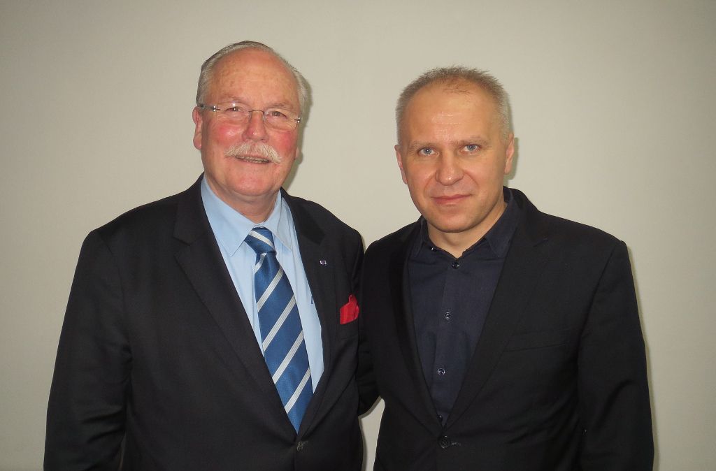 FFSU President Mr Sautereau and EUSA President Mr Roczek