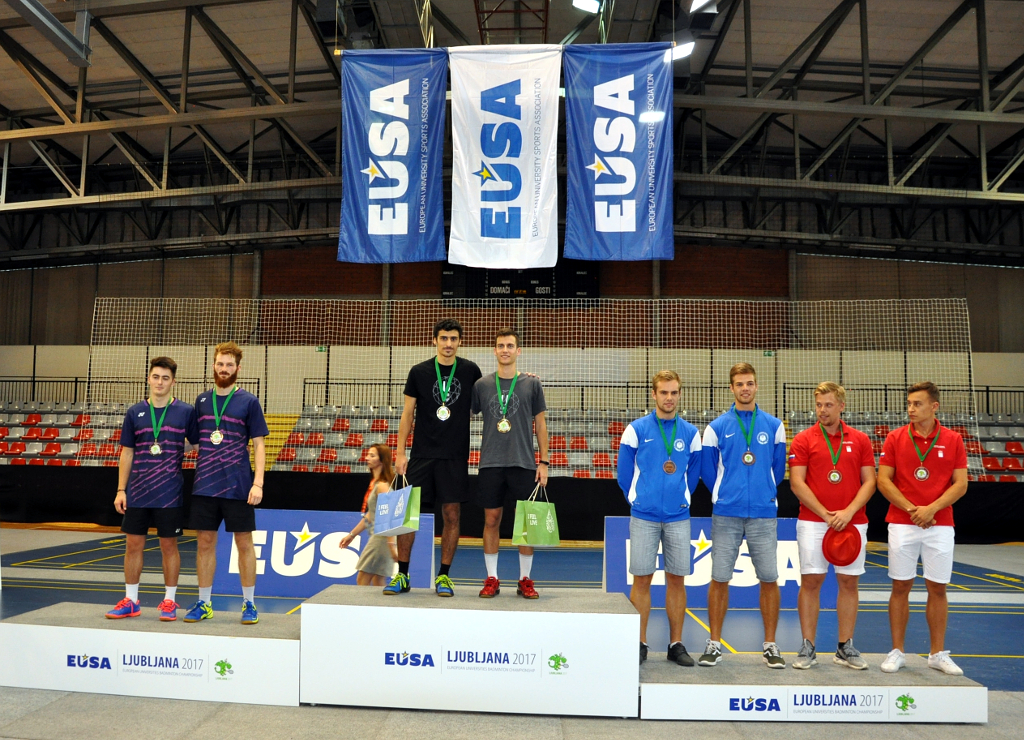 European Universities Badminton Championship 2017 Ljubljana Slovenia