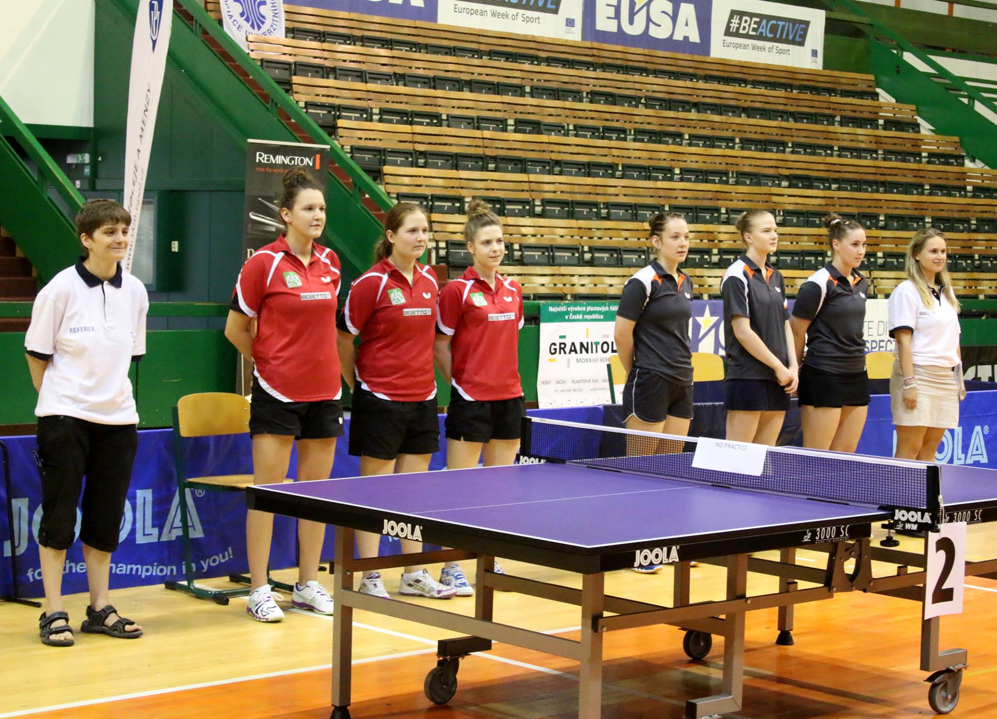European Universities Table Tennis Championship 2017 Olomouc
