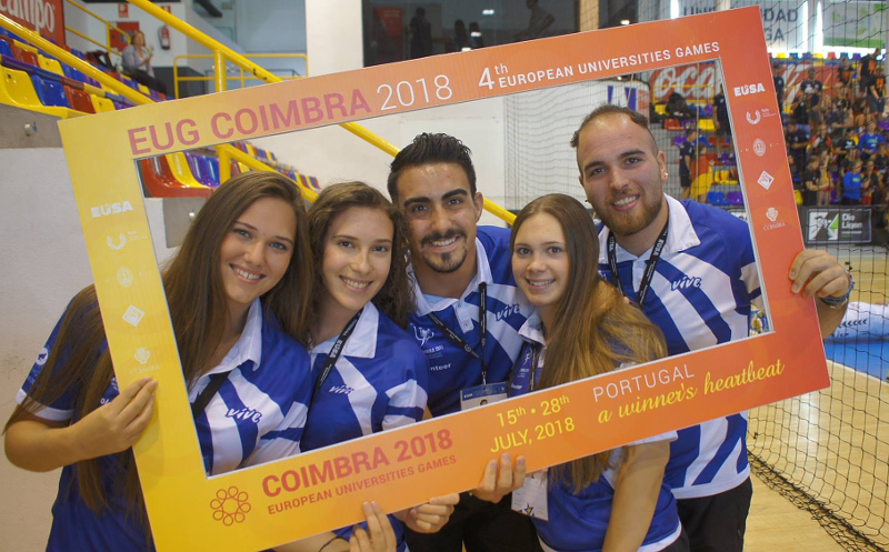 European Universities Games Coimbra 2018 welcome you!