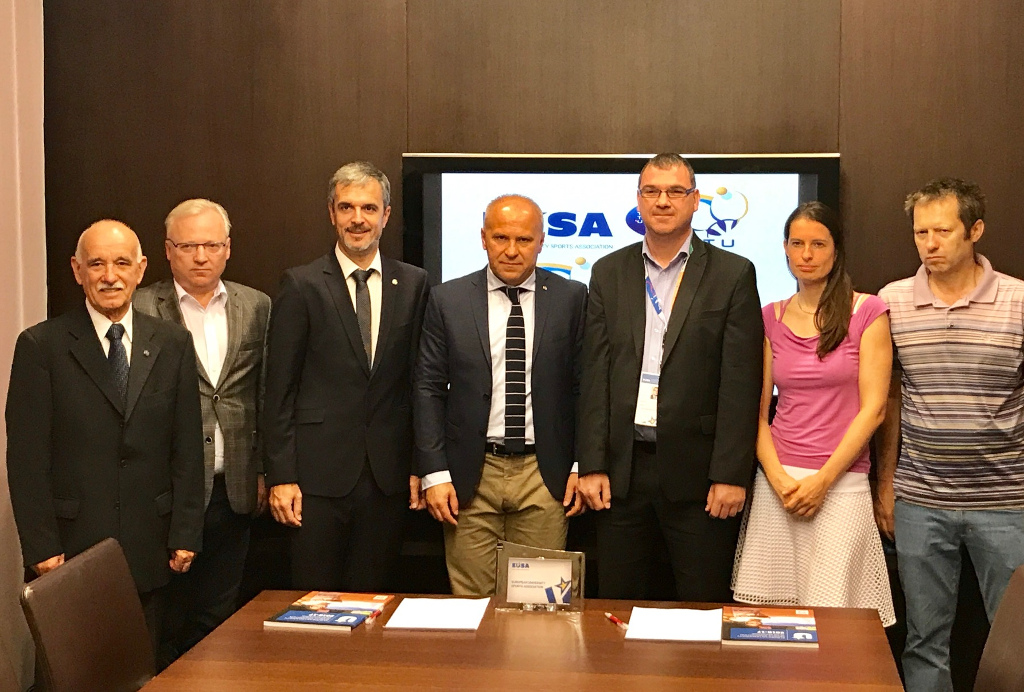 Cooperation of EUSA and ETTU was confirmed by the memorandum of understanding