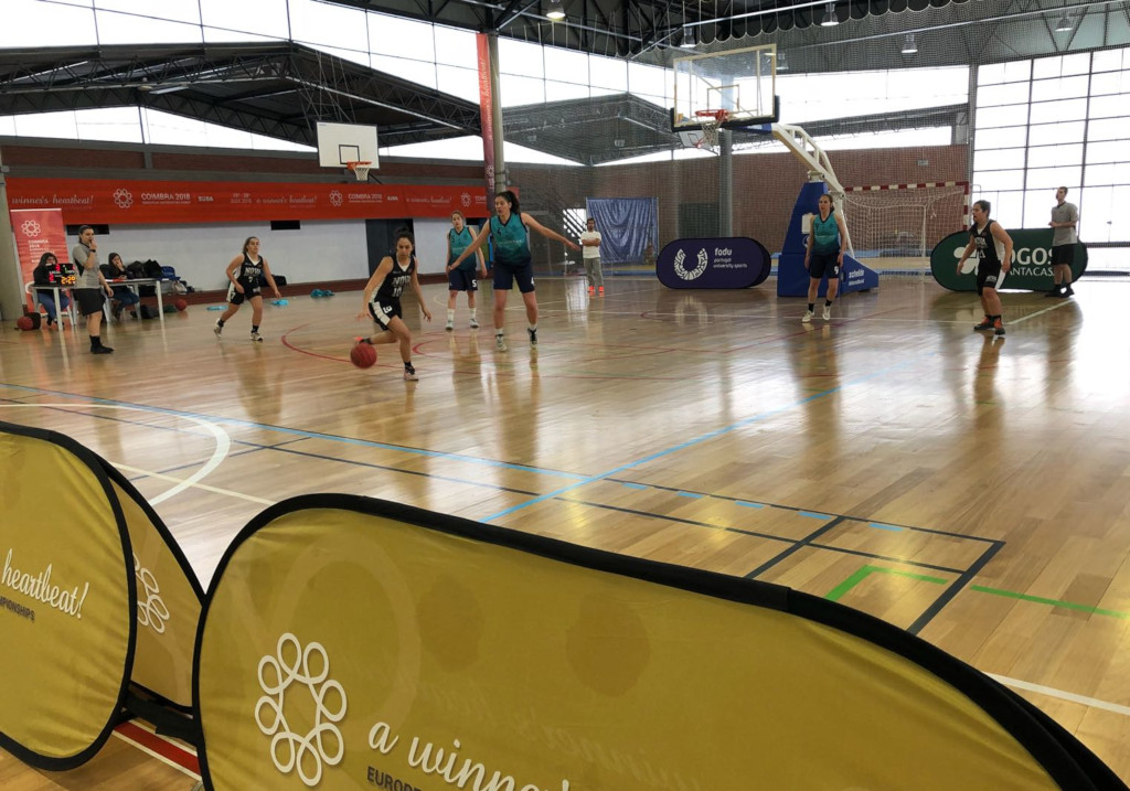 EUG2018 clinic for 3x3 Basketball referees EUSA