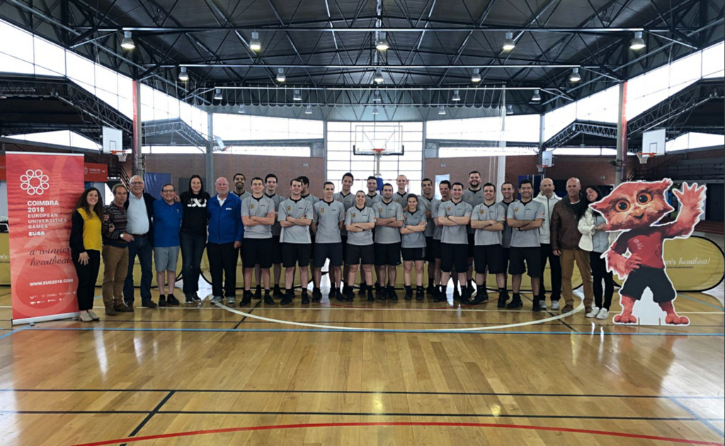 EUG2018 clinic for 3x3 Basketball referees EUSA