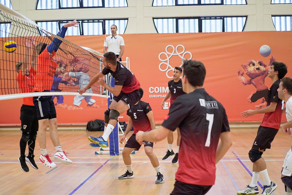 Volleyball competitions at the European Universities Games in Coimbra