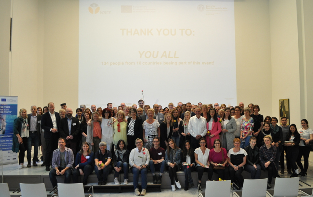 Participants at the VOICE Final Conference