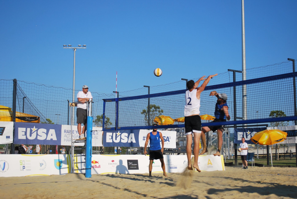 Kamil at EUC Beach Volleyball 2019