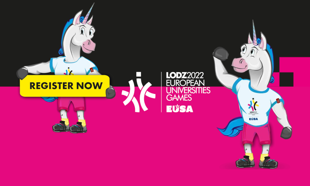 Register for the European Universities Games 2022!