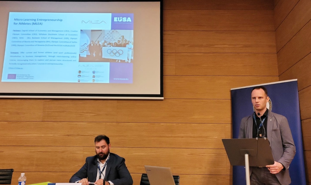 EUSA presentation at the Conference