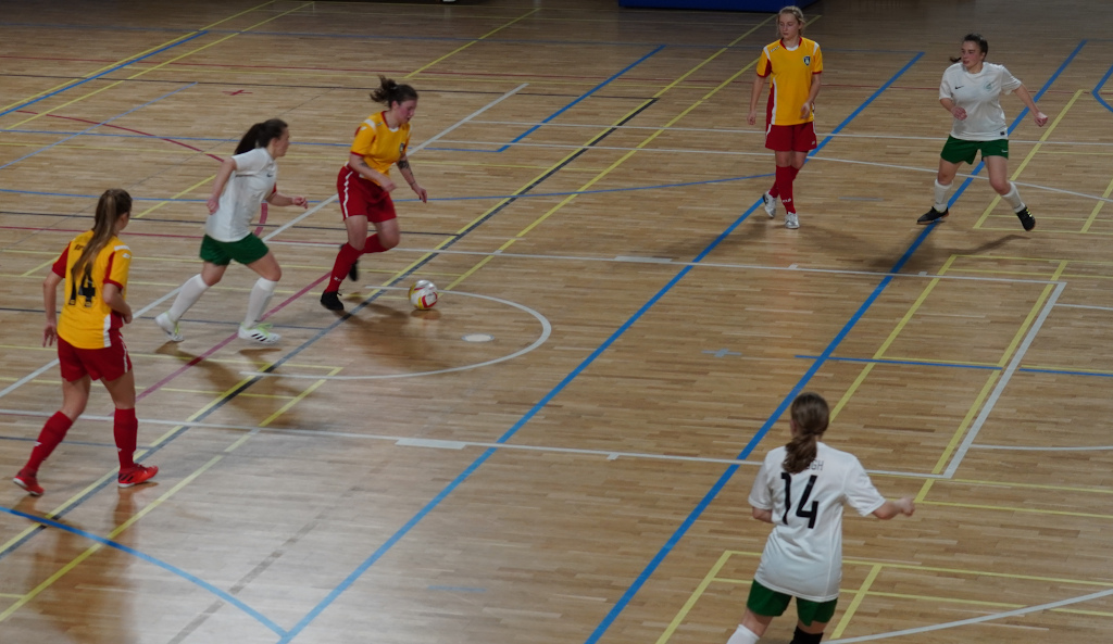 Female university futsal competitions