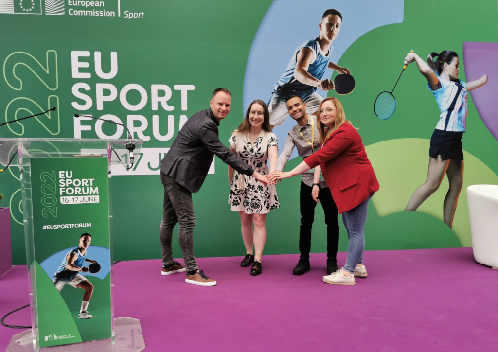 EUSA delegation at the EUSport Forum in Lille
