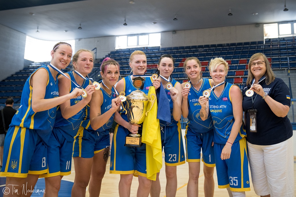 Ukrainian team on the Friendship Games 