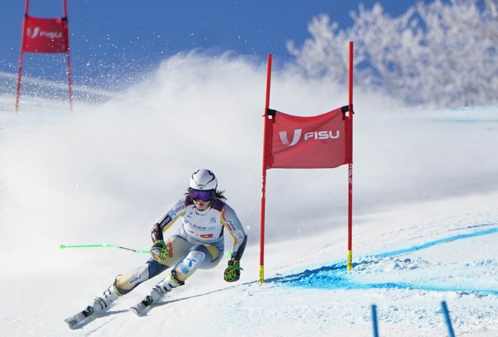 Alpine skiing - one of the sports at the FISU World University Games in Lake Placid