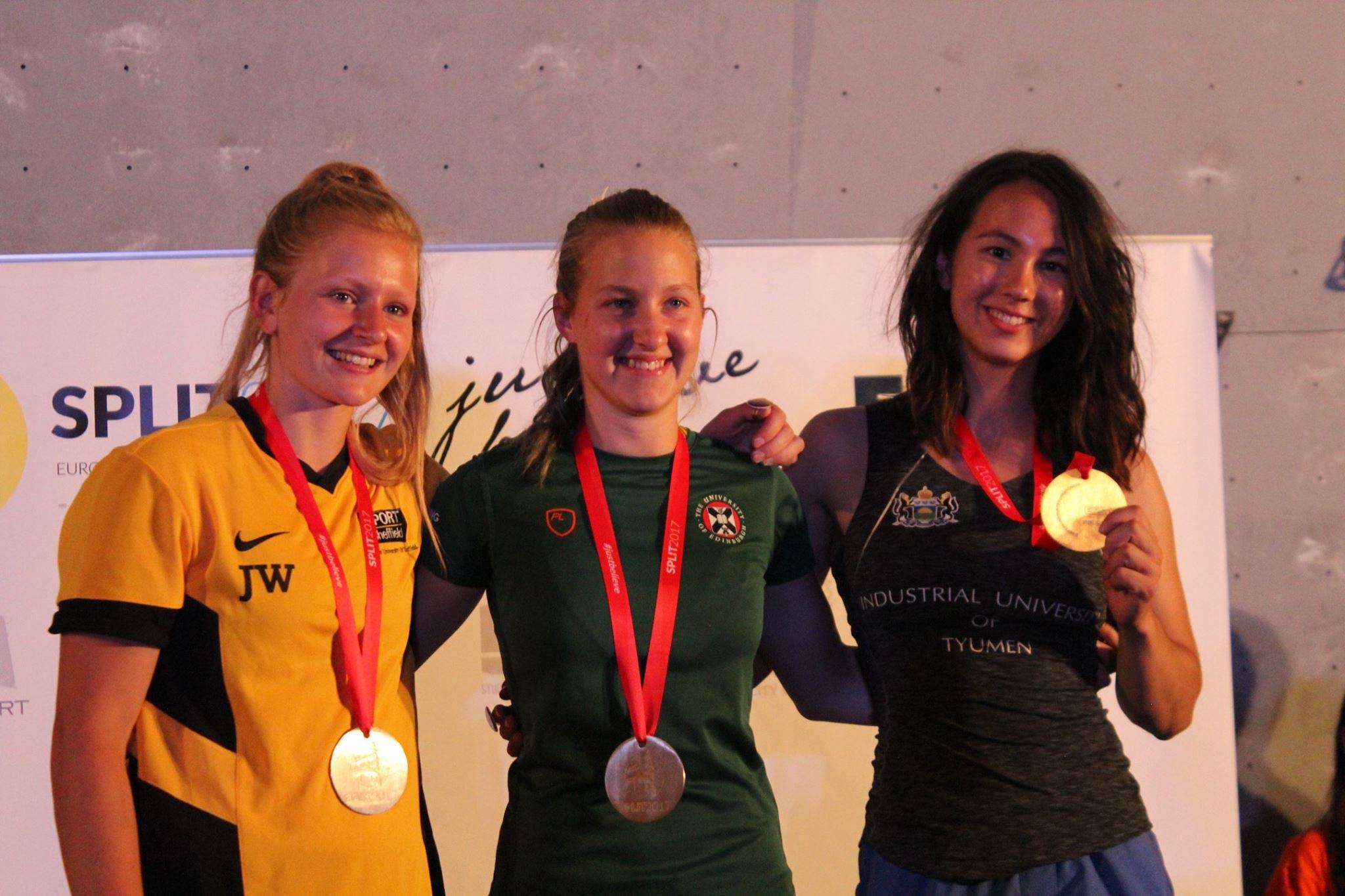 Ajda Remskar EUSA Split 2017 Winners