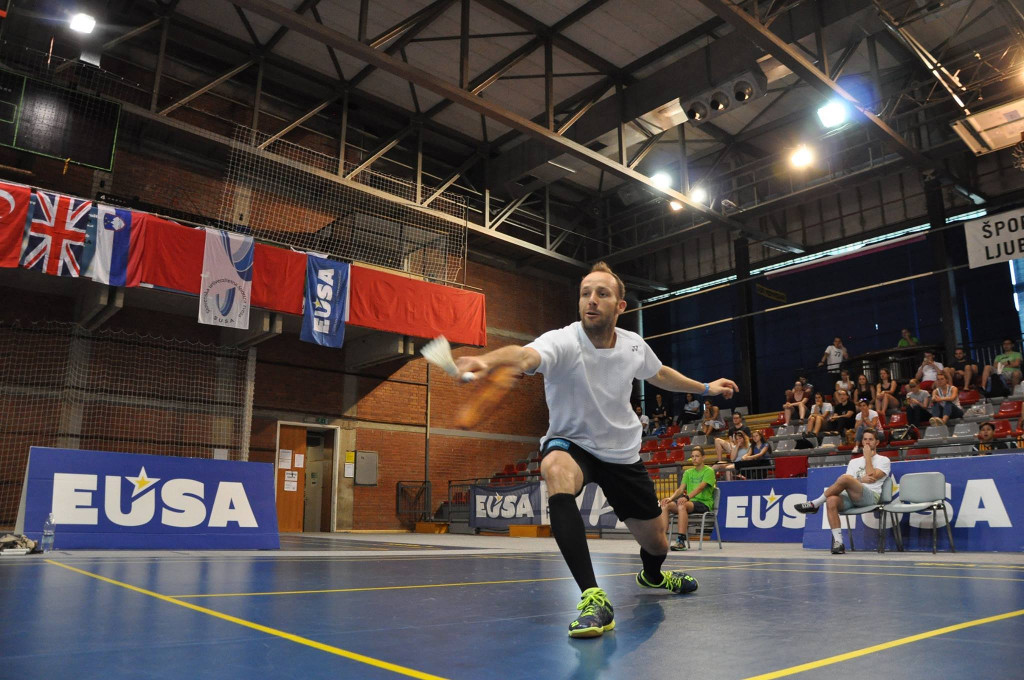 EUSA Badminton Alexander Roovers Singles