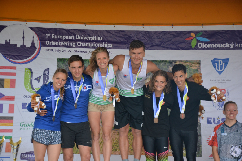 Laura Ramstein podium finisher at EUC Orienteering 2019