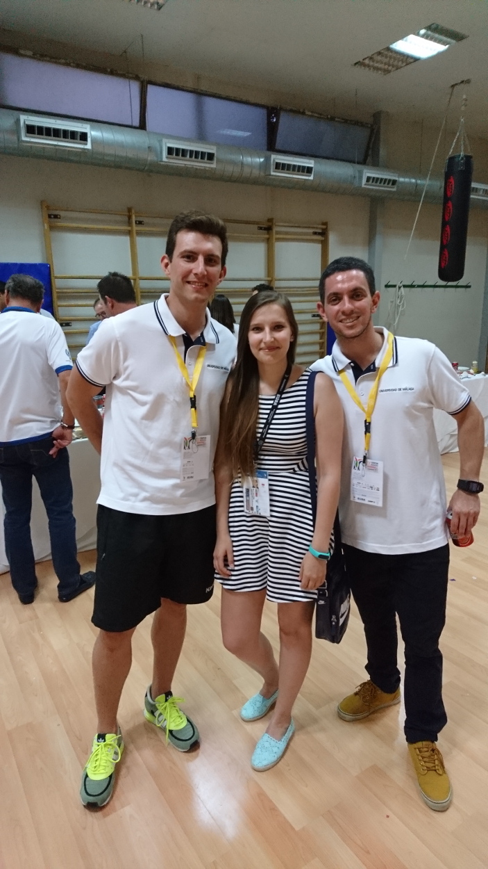 Maja Pokorniecka with OC EUSA Handball 2017