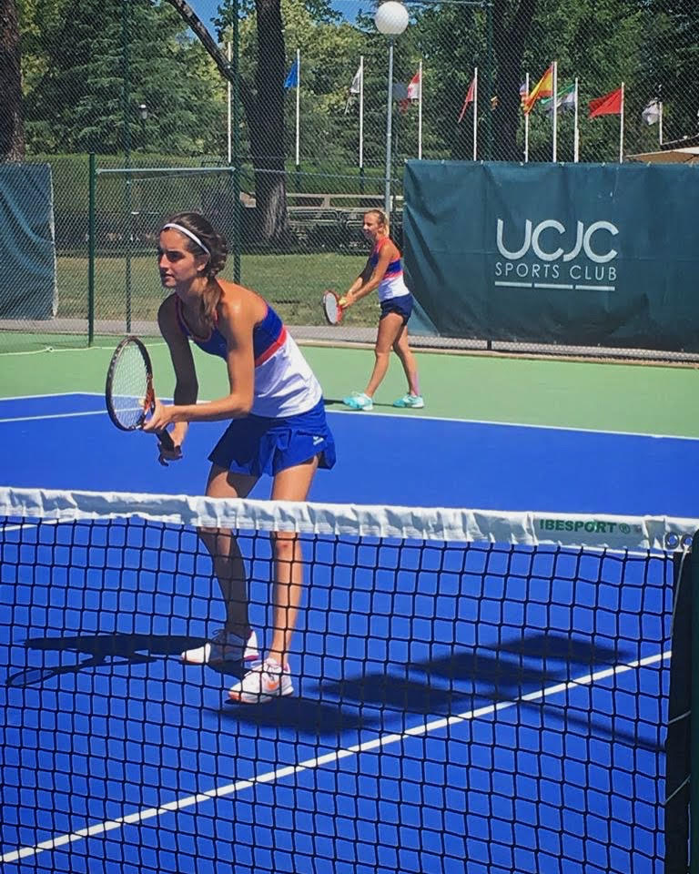 EUSA Tennis 2017 Manon De Lanlay