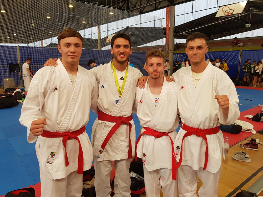 BUCS Karate Squad at EUSA Karate 2017