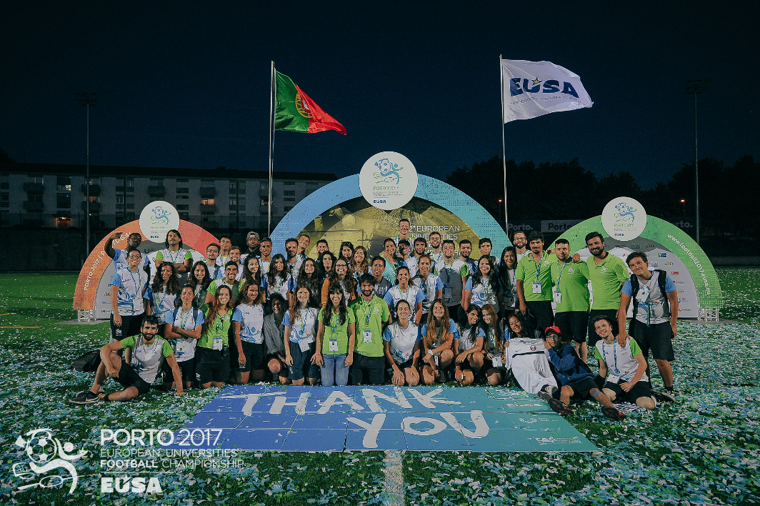 Volunteers EUSA Football 2017