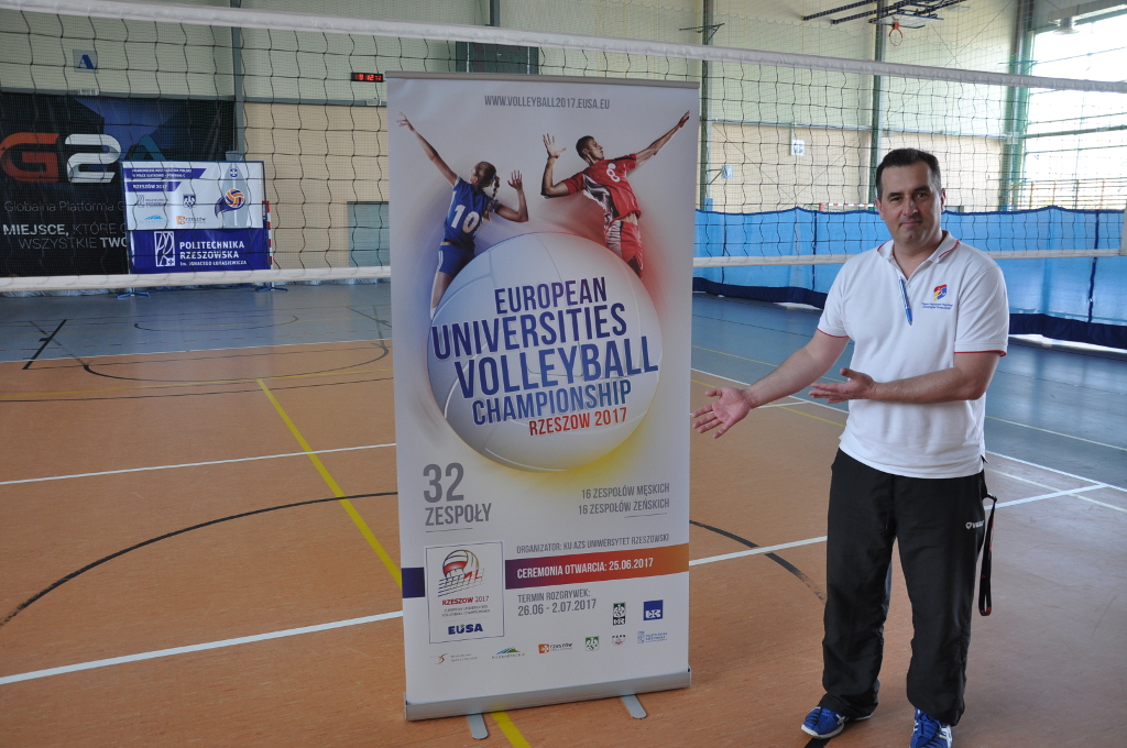 EUSA Volleyball Wojciech Organiser