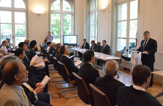 Welcome address by Mr Saintrond Welcome address by Mr Saintrond