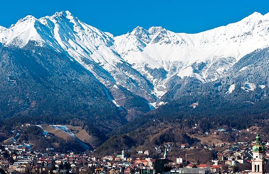 Innbruck - venue of the 1st Youth Olympics in January 2012 Innbruck - venue of the 1st Youth Olympics in January 2012