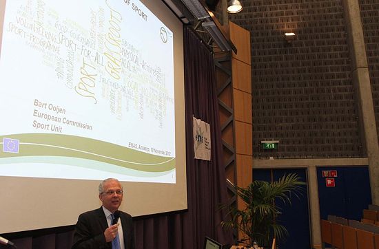 Mr Bart OOijen, EC Sport Unit representative Mr Bart OOijen, EC Sport Unit representative