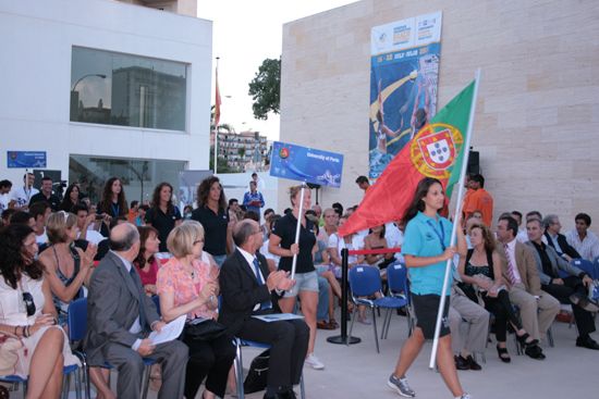 March pass of the athletes March pass of the athletes