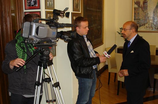 Meeting with the press Meeting with the press