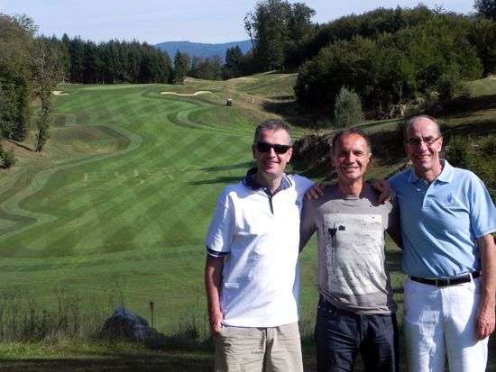 Visit to the Golf championship: Mr Pecovnik, Mr Kugovnik and Mr Eder Visit to the Golf championship: Mr Pecovnik, Mr Kugovnik and Mr Eder