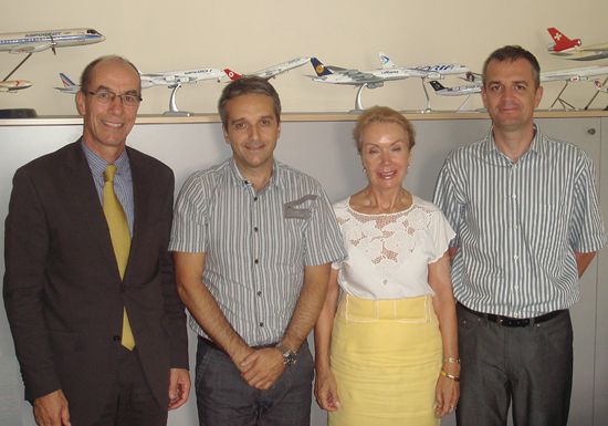 Meeting at the travel agency Meeting at the travel agency