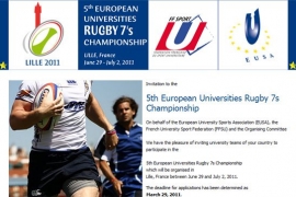 Invitation EUC Rugby 7s 2011