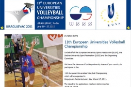 Invitation EUC Volleyball 2011